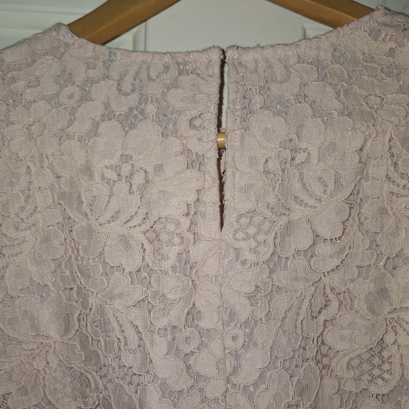 Express Peplum Lace Blouse - Picture 6 of 12